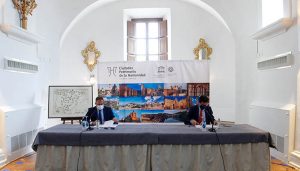 Las Ciudades Patrimonio firman con Paradores la promoción conjunta en Madrid, Sevilla, Lisboa y París