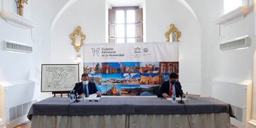 Las Ciudades Patrimonio firman con Paradores la promoción conjunta en Madrid, Sevilla, Lisboa y París