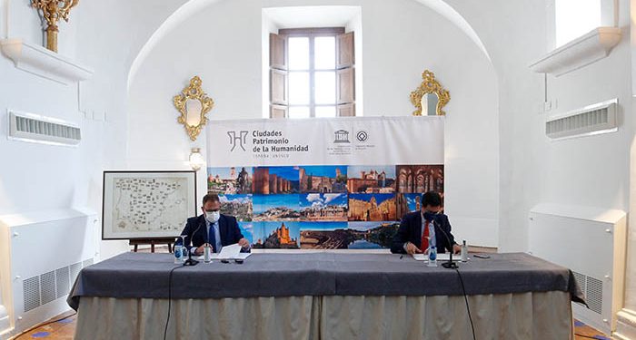 Las Ciudades Patrimonio firman con Paradores la promoción conjunta en Madrid, Sevilla, Lisboa y París 1 Las Ciudades Patrimonio firman con Paradores la promoción conjunta en Madrid, Sevilla, Lisboa y París