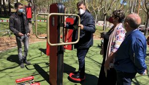 Listo para su uso el circuito biosaludable para mayores de Fuente del Oro propuesto en los Presupuestos Participativos del Ayuntamiento de Cuenca