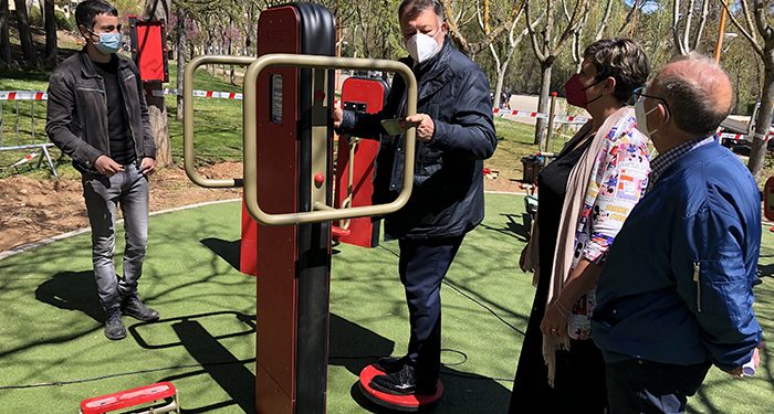 Listo para su uso el circuito biosaludable para mayores de Fuente del Oro propuesto en los Presupuestos Participativos del Ayuntamiento de Cuenca 1 Listo para su uso el circuito biosaludable para mayores de Fuente del Oro propuesto en los Presupuestos Participativos del Ayuntamiento de Cuenca