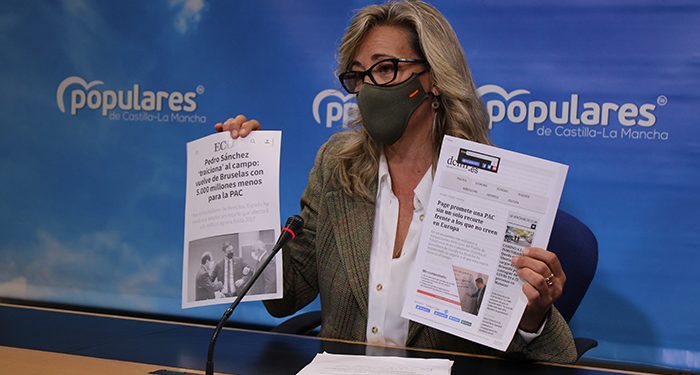 Merino advierte que la situación del campo es insostenible: “Page ha abandonado a los agricultores y ganaderos, y el mundo rural no vive de letras, anuncios y papeles” 1 Lola Merino