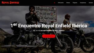 Los entusiastas de Royald Enfield eligen Cuenca para su primer encuentro oficial
