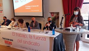 María José Mesas, reelegida secretaria general de CCOO-Cuenca