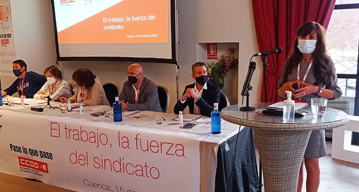 María José Mesas, reelegida secretaria general de CCOO-Cuenca