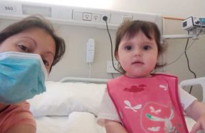  María Sheyla, una niña de Villaverde y Pasaconsol con epilepsia es curada gracias a una novedosa intervención con láser
