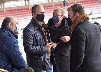 Martínez Guijarro avanza la construcción de un complejo deportivo en Cuenca gracias a la colaboración público-privada