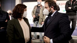 Paco Núñez con Isabel Díaz Ayuso