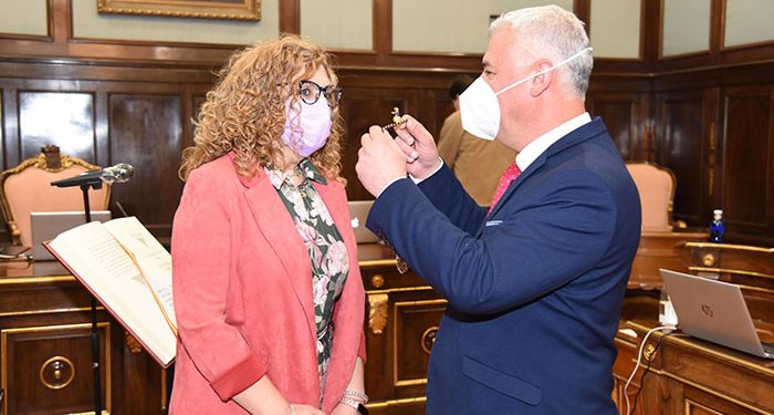 Sonsoles Rico toma posesión como nueva diputada provincial de Guadalajara