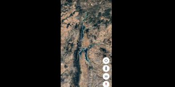 ¿Quieres ver cómo han cambiado Entrepeñas y Buendía en los últimos 37 años Gracias a google earth puedes