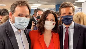 Abengózar cuestiona a los dirigentes del PP de CLM que se saltaron el cierre perimetral para ir de celebración a Madrid