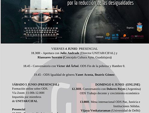 El Ayuntamiento organiza el IV Certamen ‘Guadalajara en Negro’, que este año ahonda sobre los Objetivos de Desarrollo Sostenible 1 El Ayuntamiento organiza el IV Certamen ‘Guadalajara en Negro’, que este año ahonda sobre los Objetivos de Desarrollo Sostenible