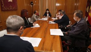 Bellido y la consejera de Bienestar Social se reúnen con CERMI en el Día Nacional de la Convención de los Derechos de Personas con Discapacidad