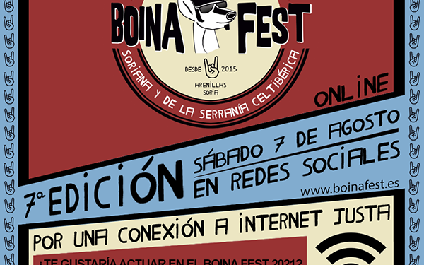Boina Fest volverá a ser online y reivindica un acceso a Internet justo