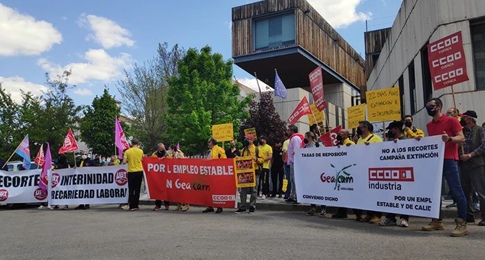 CCOO y UGT exigen explicaciones y dimisiones en Desarrollo Sostenible y Geacam ante el anuncio de nuevos recortes