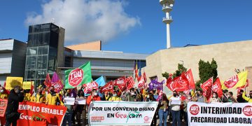 Delegados y delegadas de UGT y CCOO denuncian el riesgo que representan para los trabajadores y el medio natural los recortes de GEACAM