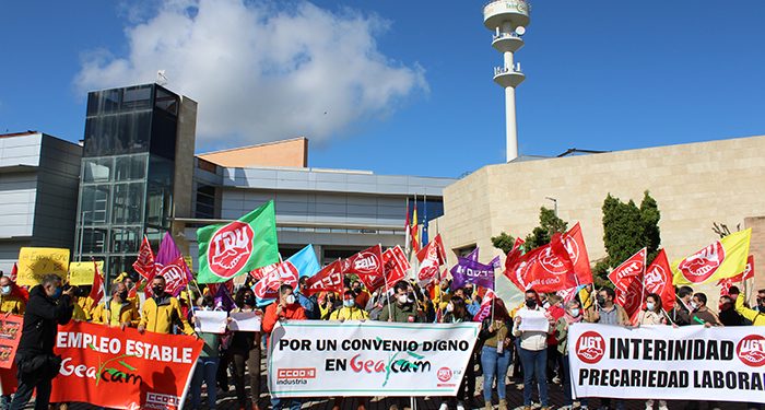 Delegados y delegadas de UGT y CCOO denuncian el riesgo que representan para los trabajadores y el medio natural los recortes de GEACAM 1 Delegados y delegadas de UGT y CCOO denuncian el riesgo que representan para los trabajadores y el medio natural los recortes de GEACAM