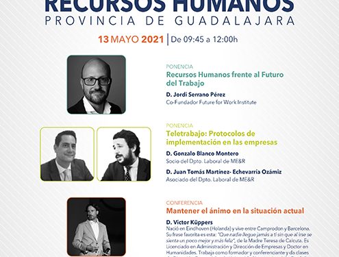 El 15º Foro de Recursos Humanos de Guadalajara tendrá lugar el 13 de mayo de manera virtual