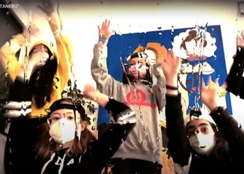El alumnado del CEIP Santa Ana felicita al colegio por su 50 aniversario a ritmo de RAP