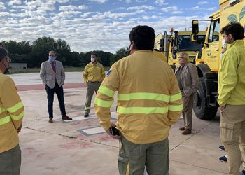 El Gobierno regional despliega en Guadalajara un dispositivo de 499 efectivos y 68 medios terrestres y aéreos para luchar contra los incendios forestales