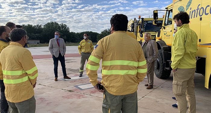 Guadalajara tendrá un dispositivo de 499 efectivos y 68 medios terrestres y aéreos para luchar contra los incendios forestales 1 El Gobierno regional despliega en Guadalajara un dispositivo de 499 efectivos y 68 medios terrestres y aéreos para luchar contra los incendios forestales