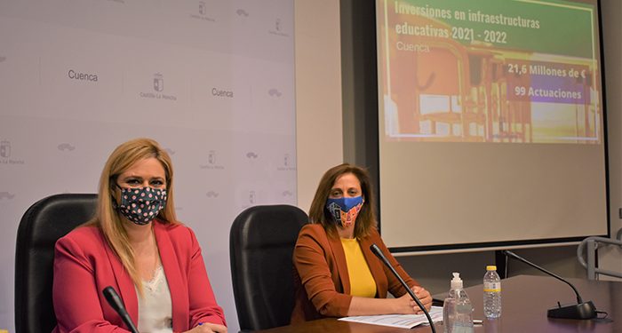 El Gobierno regional va a invertir más de 21,6 millones de euros en la construcción y mejora de un centenar de infraestructuras educativas en la provincia de Cuenca