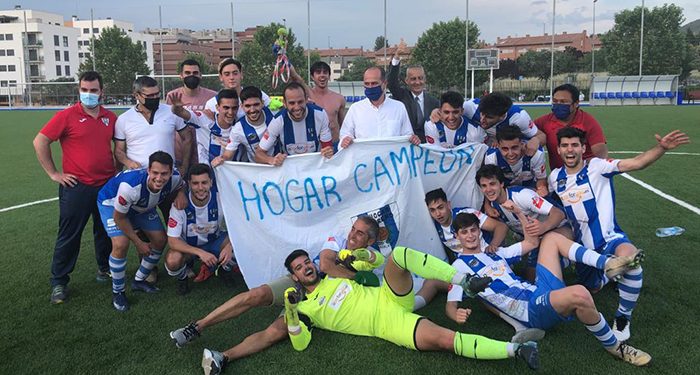 El Hogar Alcarreño logra un histórico ascenso a Tercera División tras vencer al Sporting Cabanillas