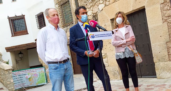 El PP acusa al alcalde y concejal de Urbanismo de ignorar y ocultar un informe que alertaba del grave riesgo de derrumbamiento de la calle Canónigos