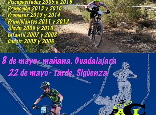 El próximo 22 de mayo tendrá lugar el Campeonato Provincial de Ciclismo de Montaña en Sigüenza 1 El próximo 22 de mayo tendrá lugar el Campeonato Provincial de Ciclismo de Montaña en Sigüenza
