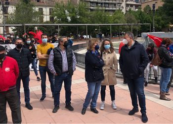 El PSOE de Cuenca apoya un año más a los sindicatos conquenses en sus reivindicaciones laborales con motivo del 1 de mayo