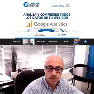 Éxito de participación en el webinar de Google Analytics una herramienta para optimar la página web de la empresa