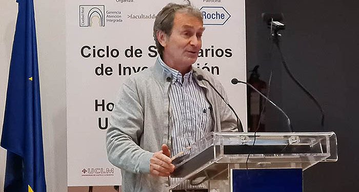 Fernando Simón avanza en la UCLM que Sanidad estima en un cuarenta por ciento la población española con inmunidad COVID 1 Fernando Simón avanza en la UCLM que Sanidad estima en un cuarenta por ciento la población española con inmunidad COVID