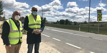 Finalizadas las mejoras en la travesía de la N-420 en Villar de Olalla