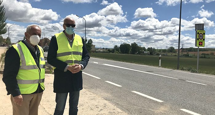 Finalizadas las mejoras en la travesía de la N-420 en Villar de Olalla
