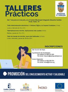 Guadalajara abre el plazo para solicitar el programa CapacitaTIC dirigido a personas mayores de 55 años