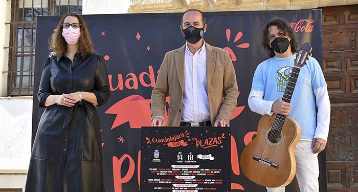 ‘Guadalajara Vive en sus Plazas’ llenará de música, magia y humor las noches del casco histórico con más de 100 actuaciones hasta el 18 de septiembre