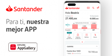 La app de Santander aterriza en AppGallery ampliando la categoría de finanzas