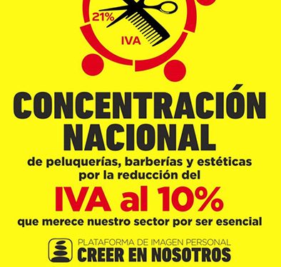 La Asociación de Peluquerías y Centros de Estética de Guadalajara organiza una nueva concentración sumándose a la jornada de protesta nacional
