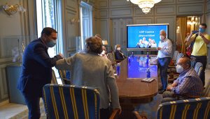 La Diputación de Cuenca y UDP presentan un proyecto para acabar con la brecha digital entre las personas mayores