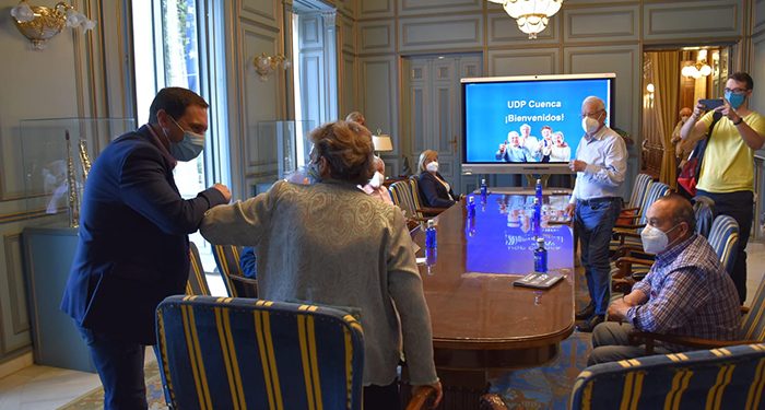 La Diputación de Cuenca y UDP presentan un proyecto para acabar con la brecha digital entre las personas mayores