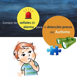 La Federación Regional de Empresarios de Centros Privados de Educación Infantil colabora con la Federación de Autismo de C-LM en su campaña dirigida a la detección precoz del autismo
