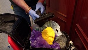 La Guardia Civil desarticula una organización criminal dedicada al tráfico de drogas muy activa que operaba en Guadalajara, Madrid y Burgos