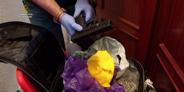 La Guardia Civil desarticula una organización criminal dedicada al tráfico de drogas muy activa que operaba en Guadalajara, Madrid y Burgos