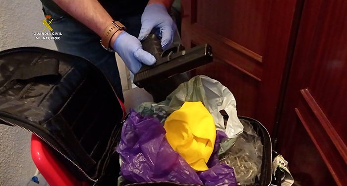 La Guardia Civil desarticula una organización criminal dedicada al tráfico de drogas muy activa que operaba en Guadalajara, Madrid y Burgos