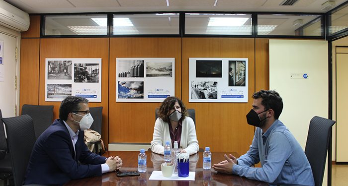 La presidenta de CEOE-Cepyme Guadalajara y el secretario general de UGT mantienen su primer encuentro