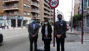La subdelegada del Gobierno en Guadalajara destaca que la limitación de velocidad en vías urbanas busca “una movilidad más segura y sostenible”