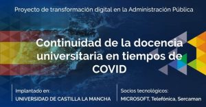 La UCLM, finalista de los premios de las empresas tecnológicas por su adaptación de la docencia durante el confinamiento