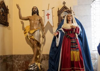 La V. H. de Ntro. Señor Jesucristo Resucitado y María Stma. del Amparo celebran sus cultos religiosos