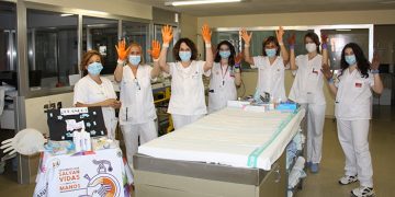 Los  profesionales sanitarios de la Gerencia del Área Integrada de Cuenca comprometidos un año más con la Higiene de Manos