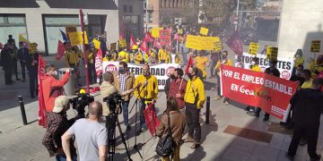 Los trabajadores de GEACAM inician en Guadalajara su calendario de huelgas